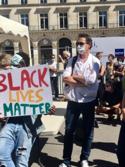 Manifestation avec Médecins Sans Frontières· Paris · juillet 2020 Manifestation avec Médecins Sans Frontières· Paris · juillet 2020